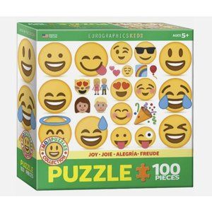New‎ Eurographics Kids Emoji Joy Smiles Collection 100 piece Jigsaw Puzzle